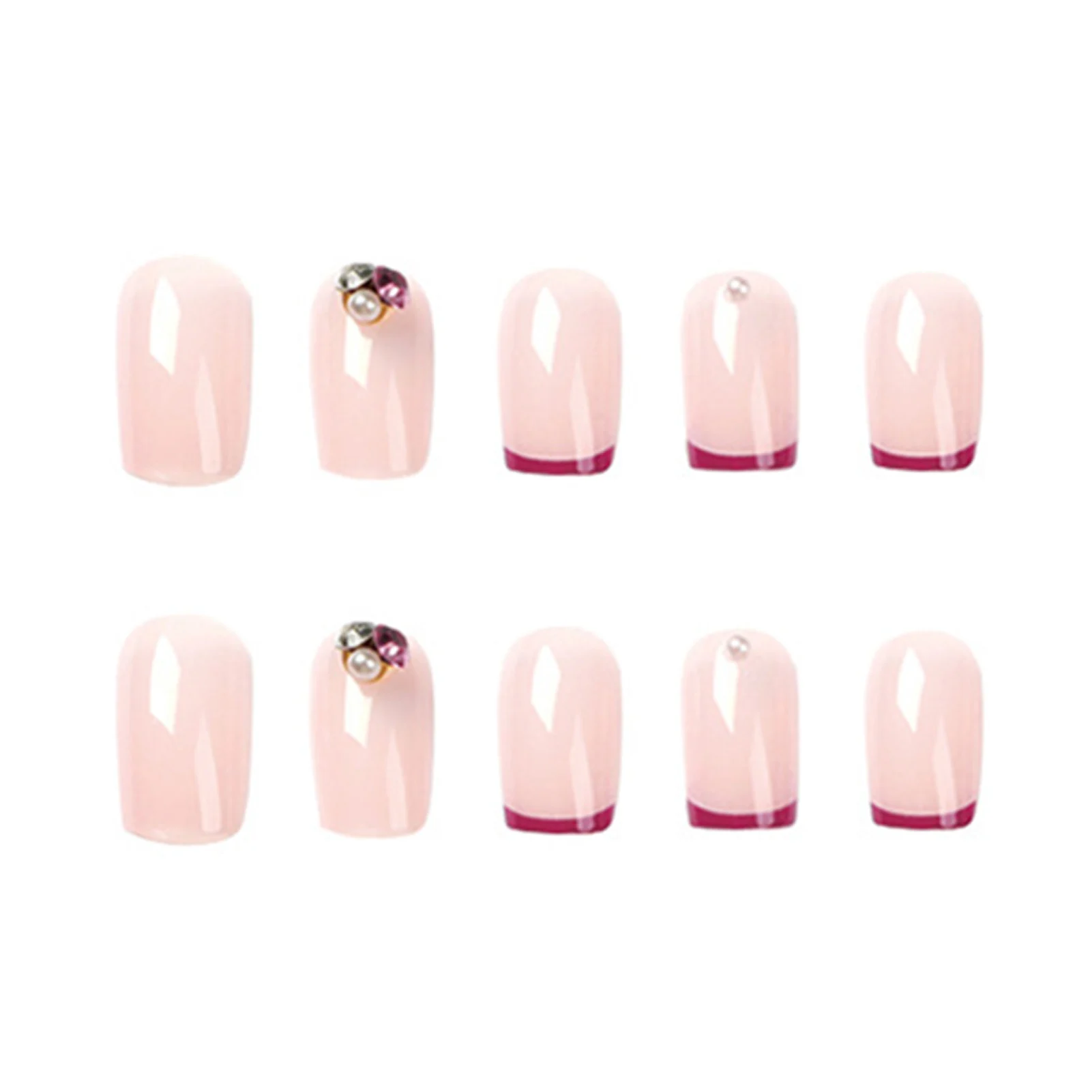 

Накладные ногти сливового цвета для женщин с гладкой и незернистой текстурой для танцевальных вечеринок выходных поездок