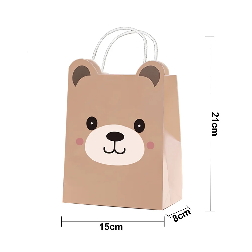 

Бумажные пакеты с мультяшными животными Kraft