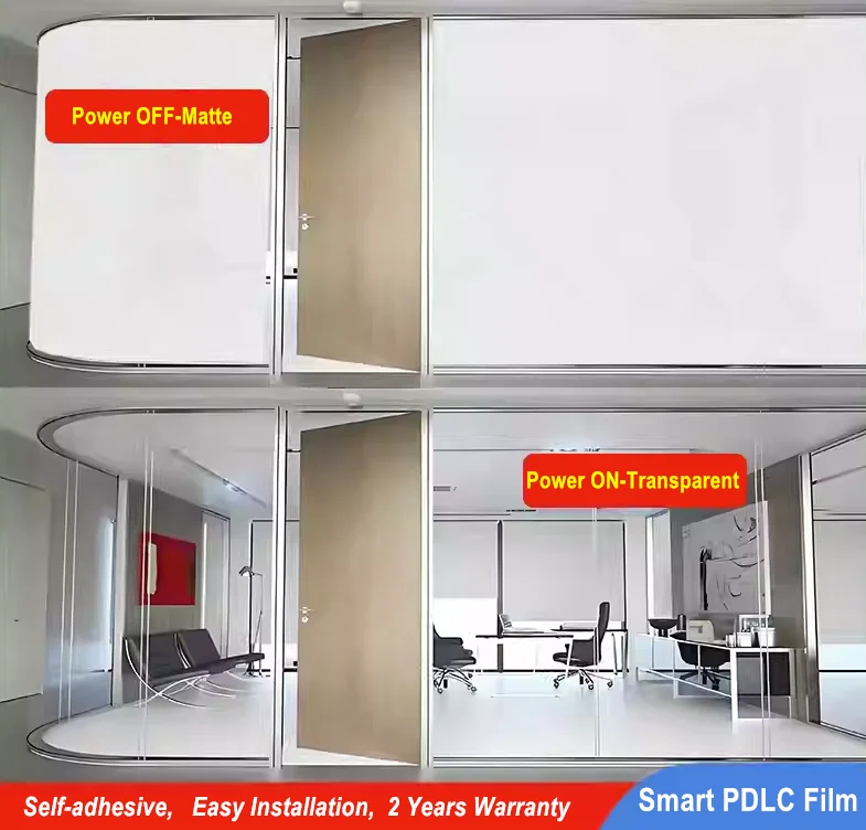 УФ-защита для окон умная пленка самоклеящаяся конфиденциальности электрическая