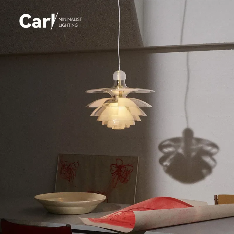 Современное украшение дома люстра из сосновой шишки скандинавский