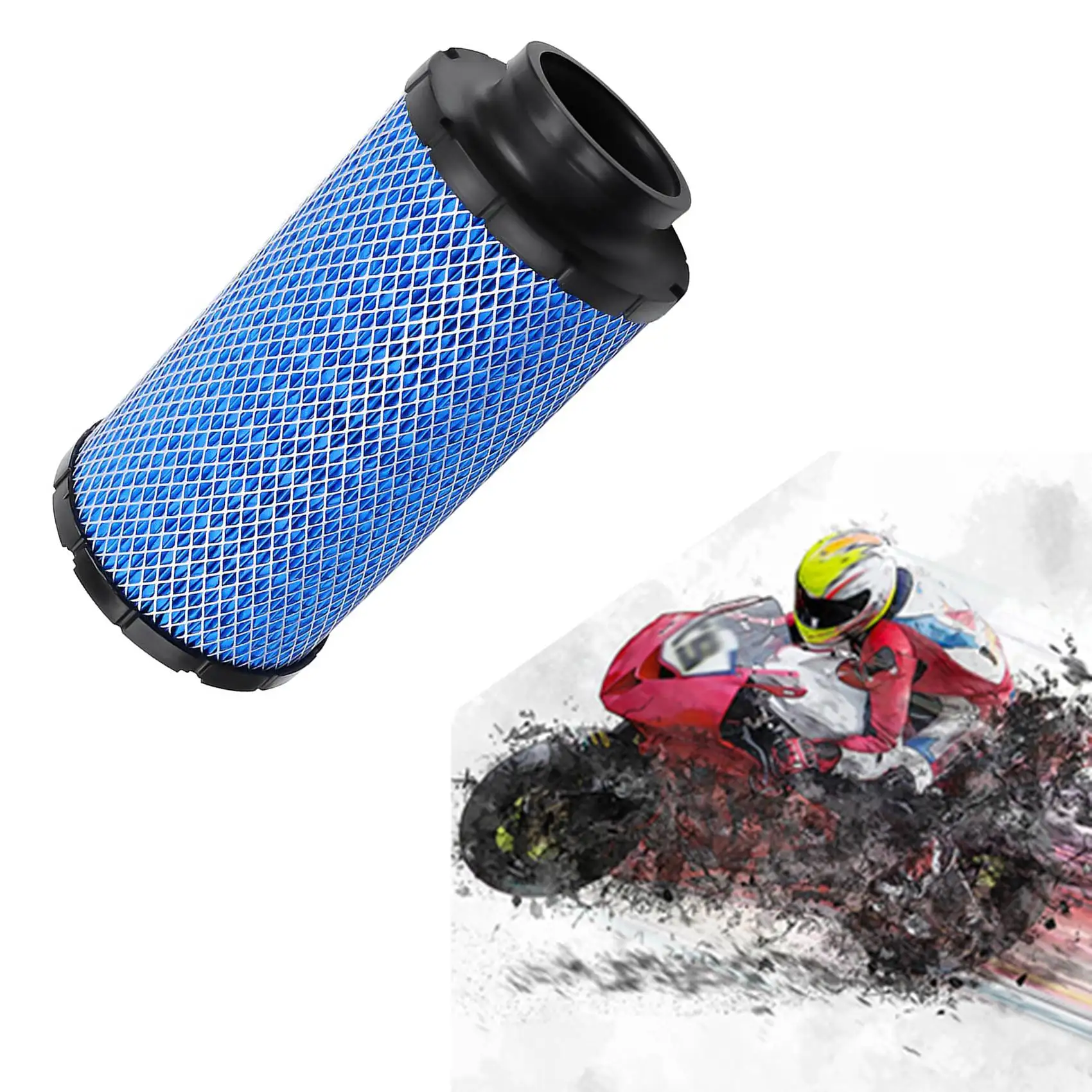 Воздушный фильтр двигателя 1240957 для Polaris RZR XP 1000 4 Turbo 2014-2022 1241084 1240822 2882234 1 шт.