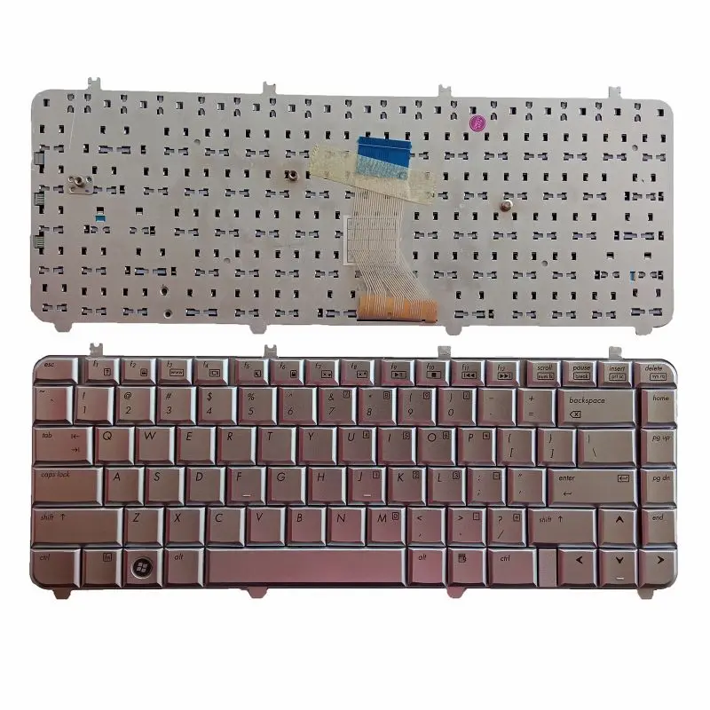 

Новинка для HP Pavilion DV5 dv5-1100 US Серебристая клавиатура 502622-001