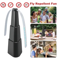 new hot outdoor kitchen fly repellent fan food protector fly destroyer keep flies bugs away from food pest repellent table fan