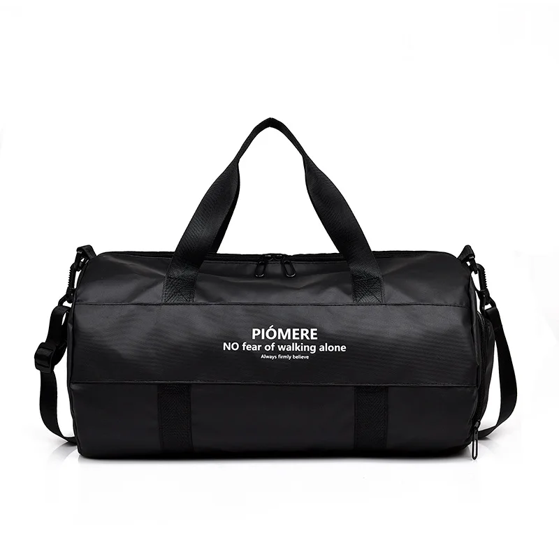 Спортивные сумки для фитнеса и путешествий для мужчин, водонепроницаемые нейлоновые многофункциональные сумки на ремне для женщин и мужчин, спортивные уличные сумки черного цвета