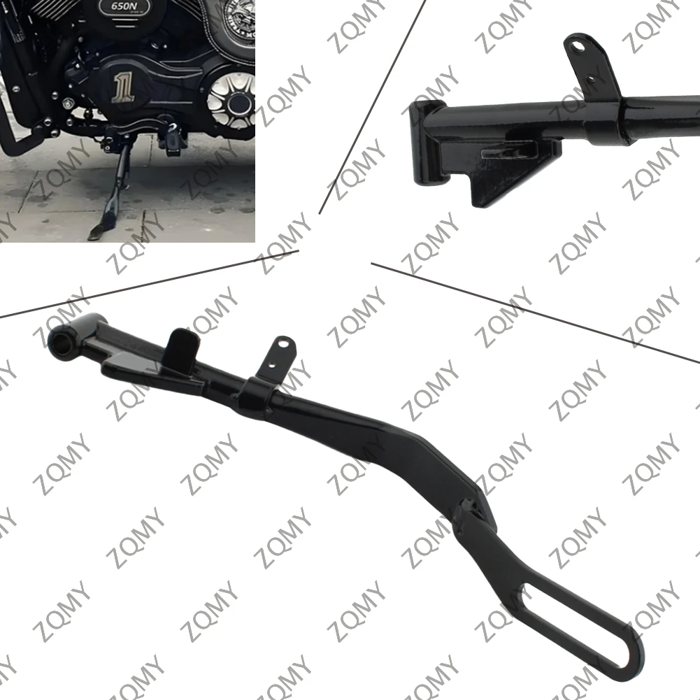 Фото Подставка для мотоцикла, боковая подставка 50185-04 для Harley Sportster XL883 1200 Iron 2004 2005 2006 2007 2008 2009 2010-2022 №2