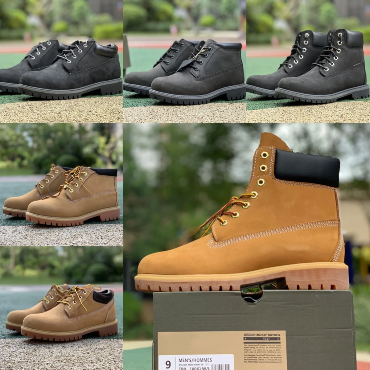 

Designer Luxury genuine leather Martens Men Women Winter Outdoor Casual Shoes Cowhide Waterproof Snow Classic Yellow Boots 10061