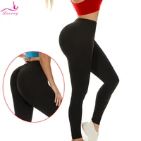 lazawg women slimming push up leggings body shaper high waist tummy control seamless fajas compression butt lifter yoga pants