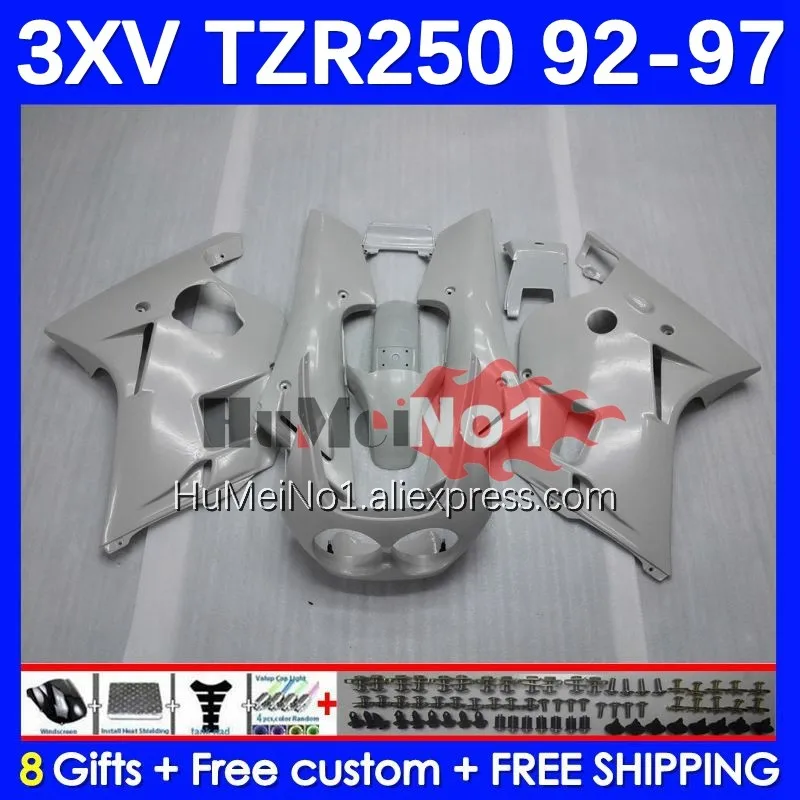 

TZR-250 For YAMAHA 3XV Pearl White TZR250 TZR 250 RR 92 93 94 95 96 97 145No.43 TZR250RR 1992 1993 1994 1995 1996 1997 Fairing