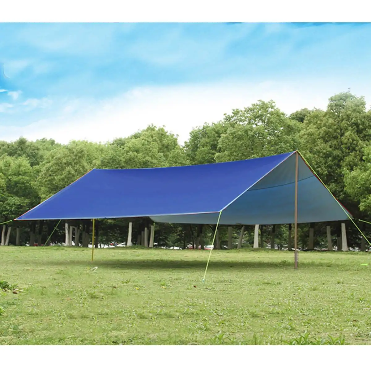 300x300 см палатка-тент открытого типа для кемпинга с навесом, водонепроницаемая тень, ультралегкий садовый навес, солнцезащитный пляжный навес для кемпинга.