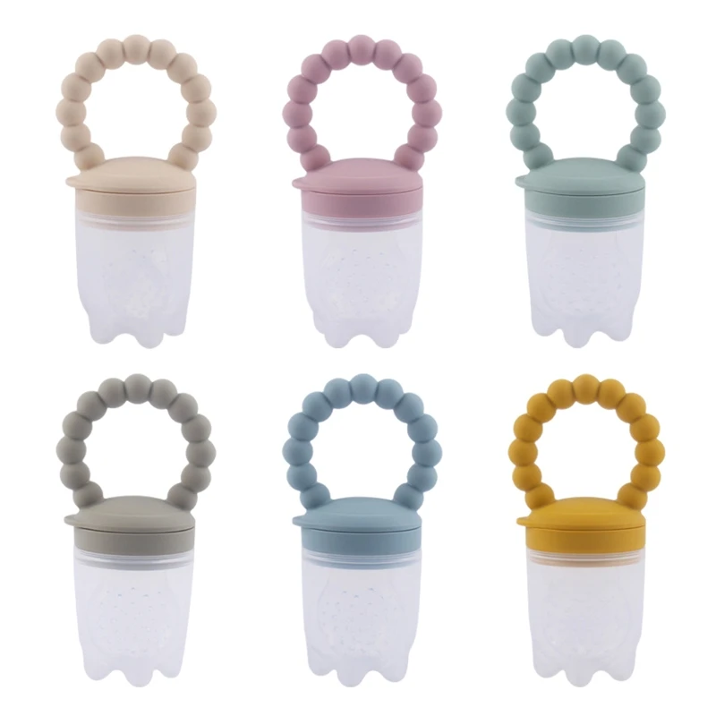 

Baby Pacifier Safety Silicone Fruit Vegetable Bite Bag Baby Supplement