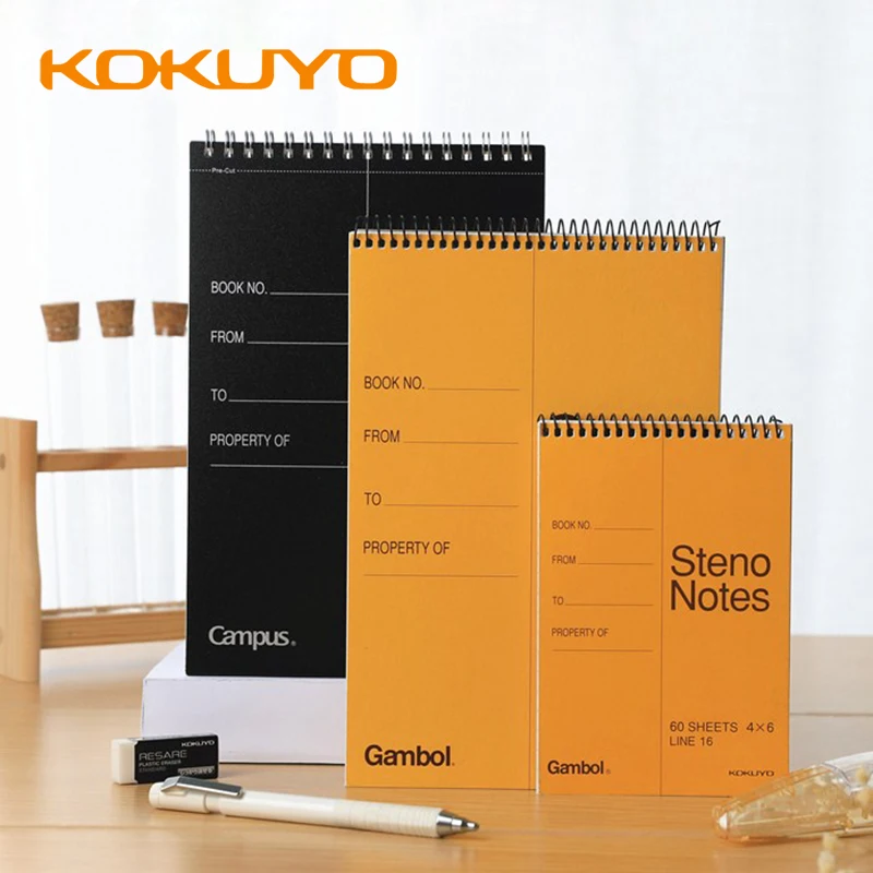 

1 PCS KOKUYO Notebook WCN-S6090 Interpreting Shorthand Book Spiral Column Notebook A5/A6 Watanabe Student Word Memory Book