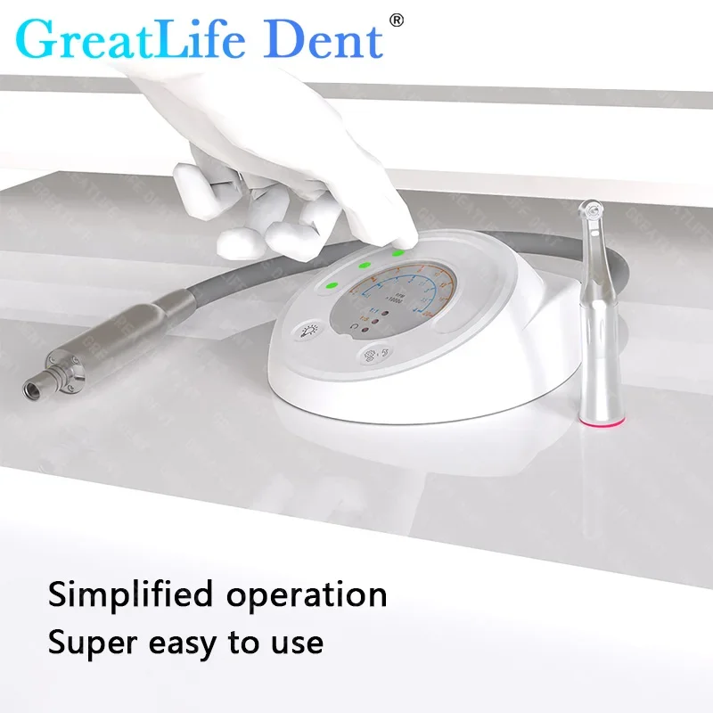 GreatLife Dent COXO C-Puma Mini Электрический бесщёточный с мотором 1:1 эндододонтический