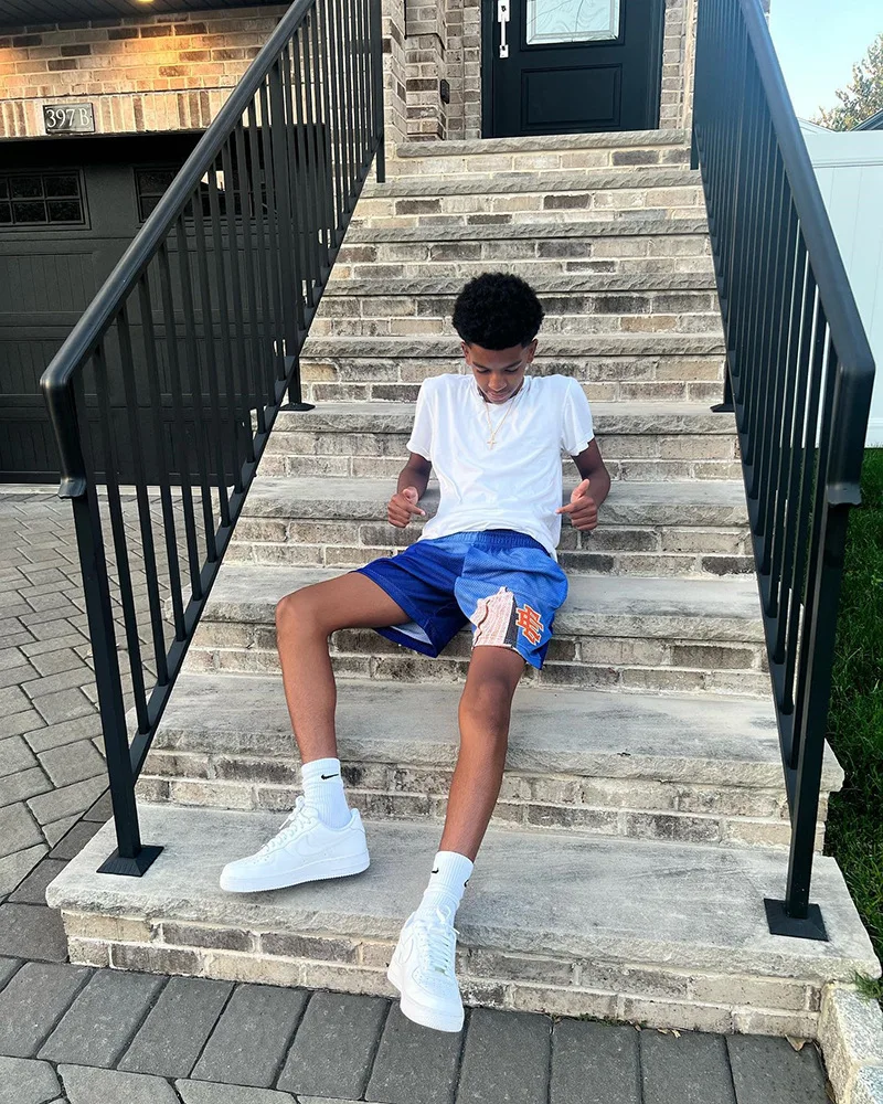 Повседневные мужские шорты Eric Emanuel полиэстеровые дышащие быстросохнущие с