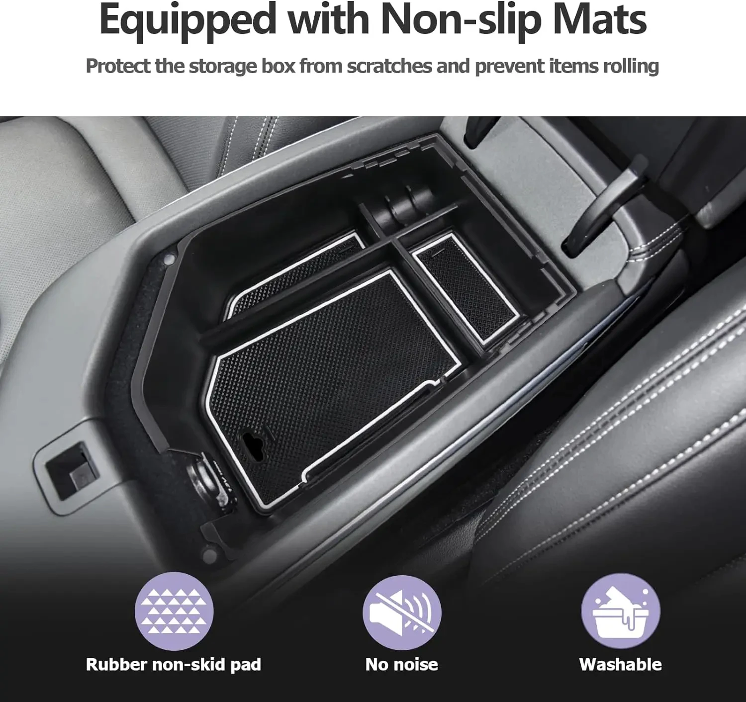 

2022 2023 2024 Genesis GV70 органайзер для центральной консоли подлокотник коробка для хранения вставка лоток аксессуары