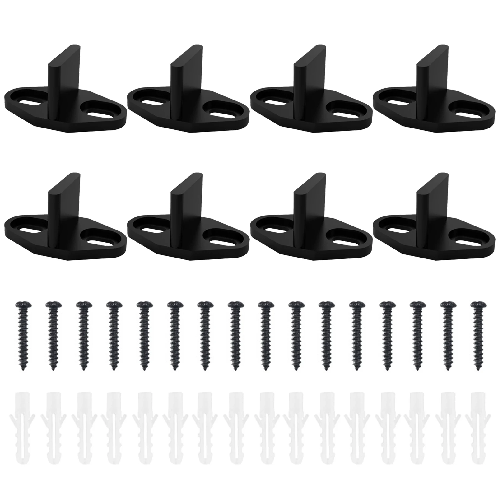 

8 шт., Т-образная направляющая для защиты от шума