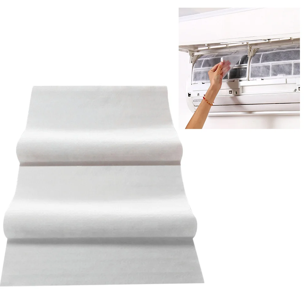 

10pcs Air Conditioner Filters Air Purifier Net Air Conditioner Strainer Filter Paper Roll Vent Filters