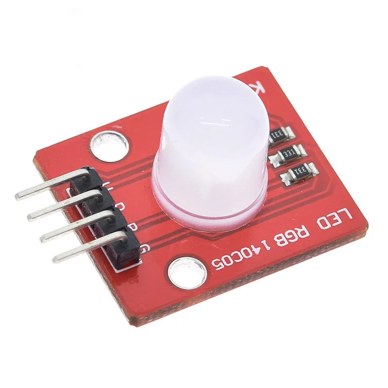 Электронный строительный блок RGB полноцветный светодиодный модуль цифровой вход