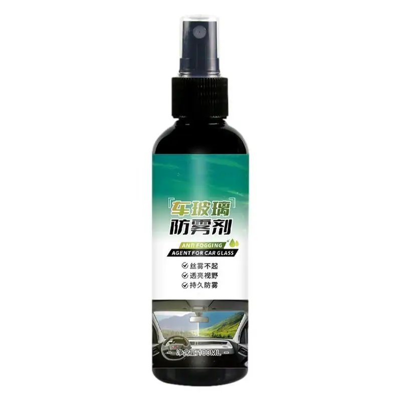 

100ML Long Lasting For Car Inside Glass Improves Driving Visibility Anti Fog Spray Prevents Sight Cleaning Auto Accessories