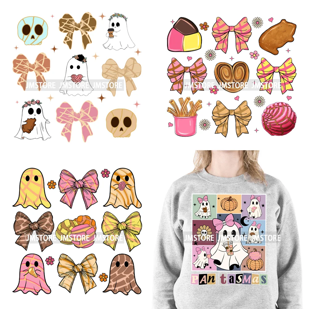 Смешные наклейки на одежду с изображением смайликов мексиканских призраков