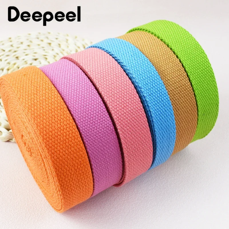 8 метров 20-50 мм хлопковая лента толщиной 2 рюкзак холст ремень для сумки швейная