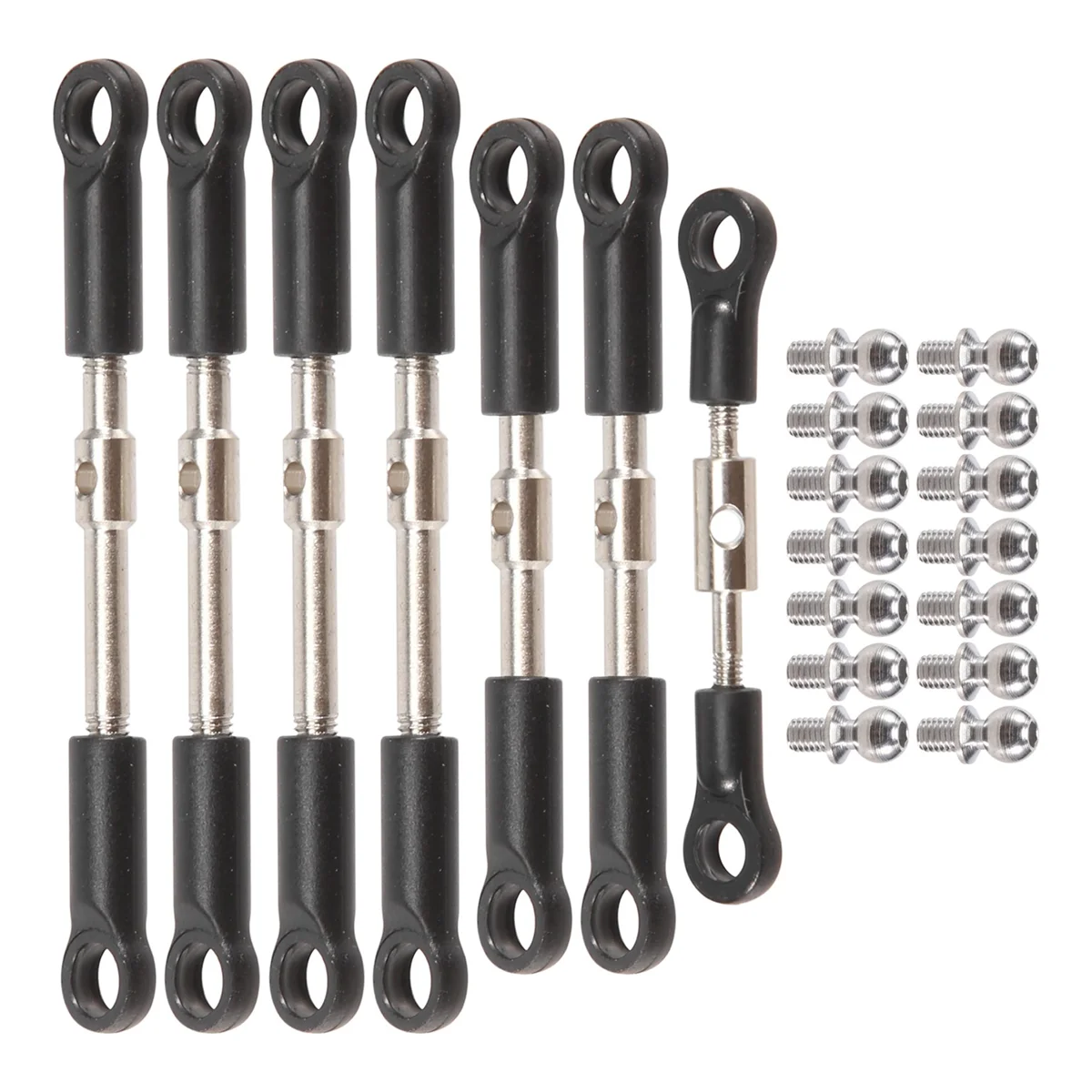 7 шт. передняя и задняя рулевая тяга сервопривода с винтом шаровой головкой для