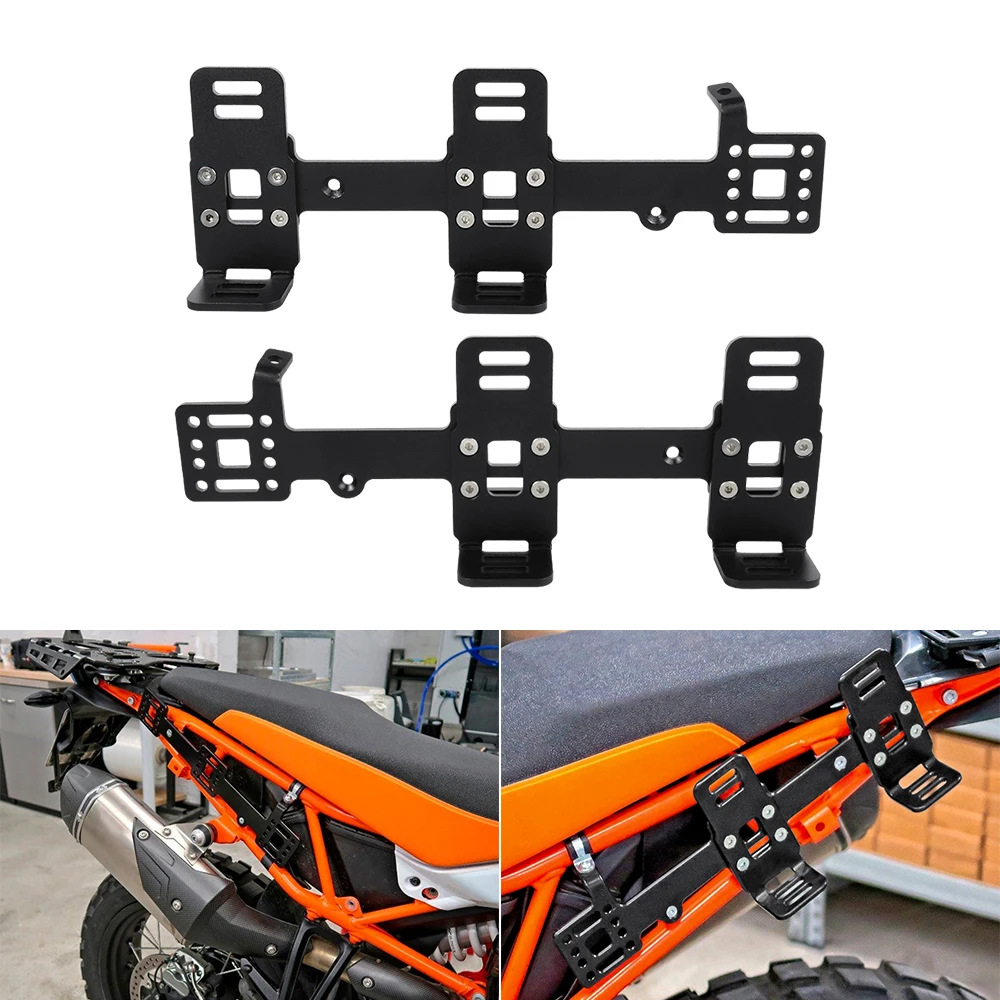 

Motorcycle Luggage Rack Side Carrier Bracket For KTM 790 Adventure 890 Adventure ADV 2019-2022 2020 2021 CNC Aluminum Alloy