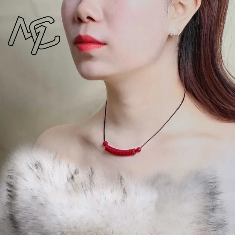 Красный подвеска в виде сердца Cinnabar дизайнерский подарок ювелирные изделия