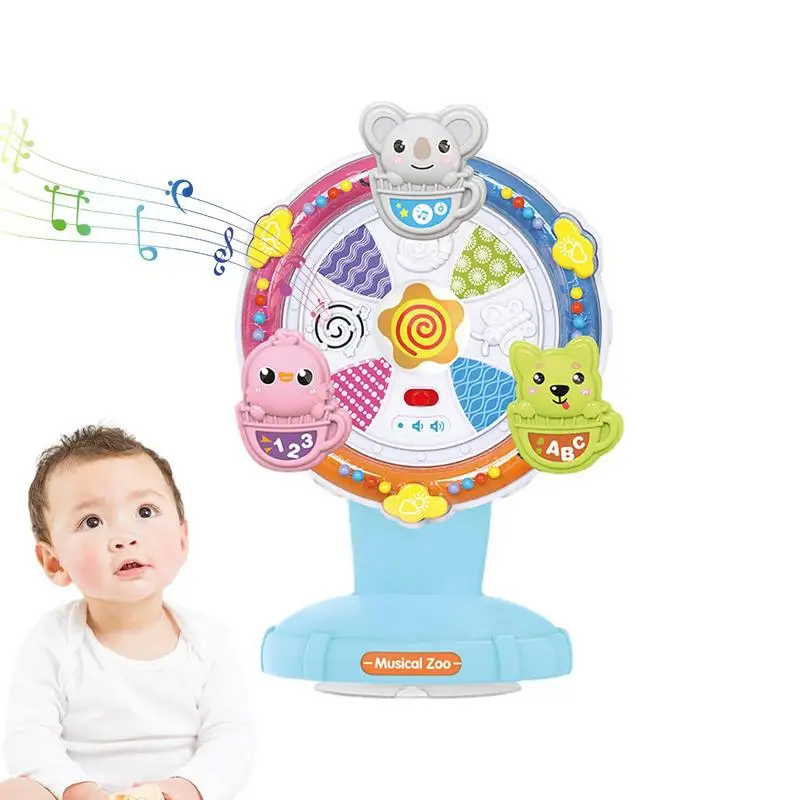 

Высококачественное колесо обозрения с песнями и звуками, музыкальная игрушка для дошкольного обучения, игрушка для раннего развития, игры для 0-3