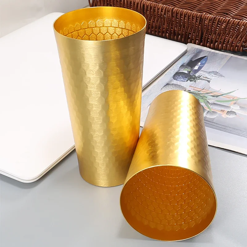 Алюминиевая кружка в японском стиле размер 400 мл идеально подходит для холодных