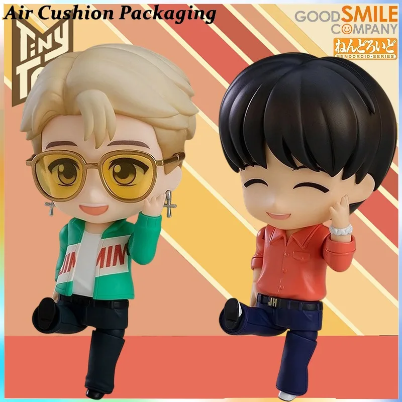 Фото Оригинальные фигурки GSC Nendoroid TinyTAN Series No.1804 J-hope и No.1805 Jimin: Милые коллекционные фигурки-модели для фанатов идол-звезд №1