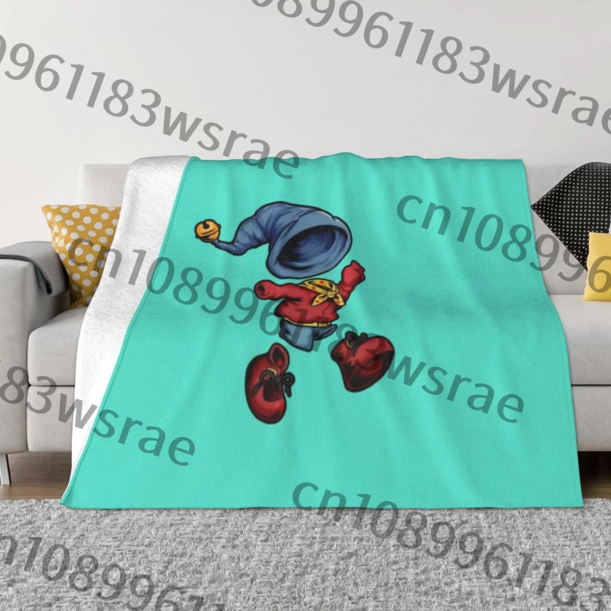 Ультрамягкое одеяло из микрофлиса Noddy