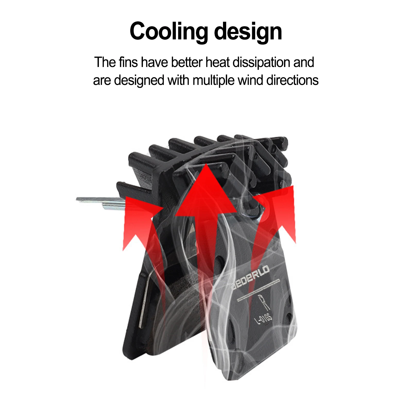 

Practical Disc Brake Pads Bicycle Parts Resin And Ceramic Particles Road Bike Accessories For-Shimano RS805 R7170 R9170