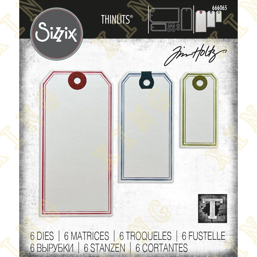 

Framed Tags Shape Metal Cutting Dies Stencils for Diy Scrapbooking Photo Album Decoration Embossing Paper Cards Craft Supplies