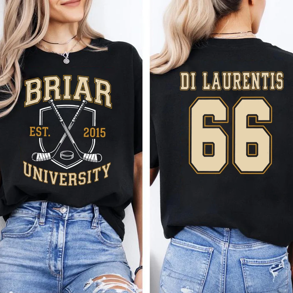 Фото Футболка Off Campus Dean Di Laurentis 66, хоккейная футболка Briar University, футболки по мотивам телесериалов, унисекс, с короткими рукавами, подарок для фанатов №2