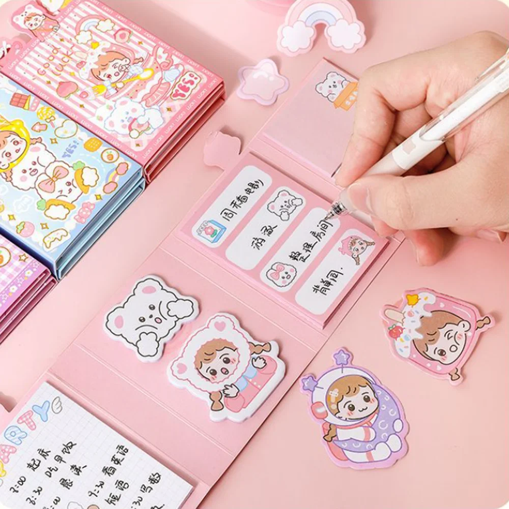 Рисунок 4 - Складной блокнот для заметок с милой девочкой