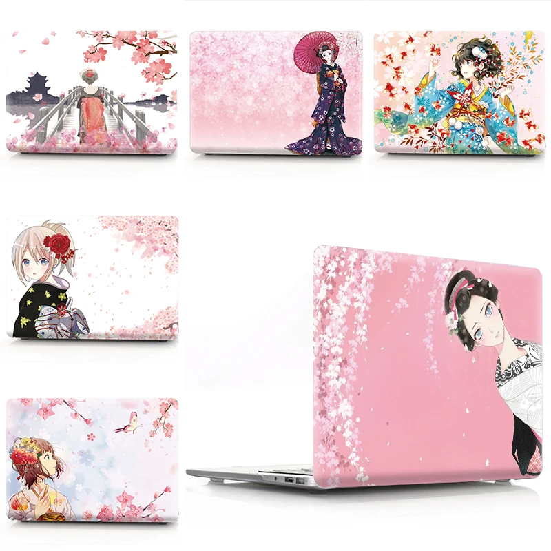 

Красивый защитный чехол-кимоно для ноутбука Macbook Air 13 A1932, чехол Pro 14 A2442 16 A2485, чехол A2251 для Macbook, чехол Retina