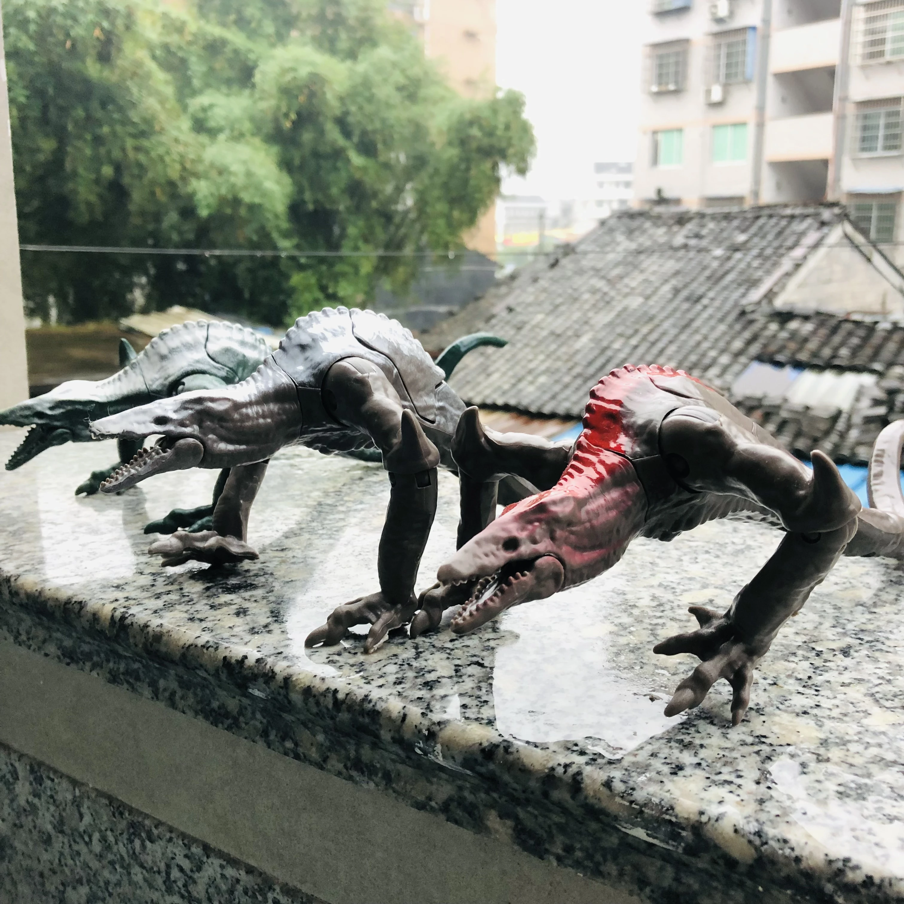 Искусственная череп остров фильм ящерица рептилии модель мягкий пластиковый