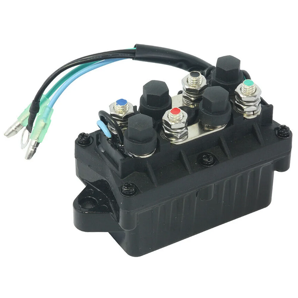 

Engine Practical 12V 3 Pin Direct Fit Boat Outboard Relay Aluminum Assy Tilt Motor Power Replacement For Yamaha 6H1-81950-00