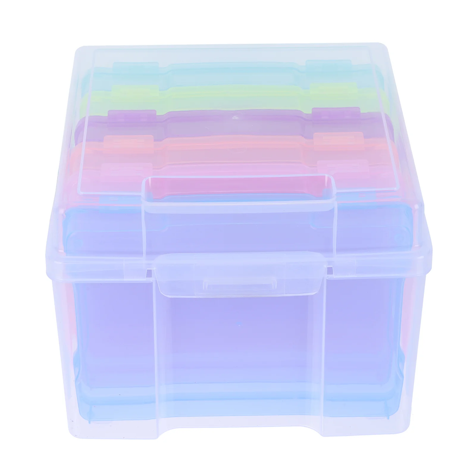 

Photo Storage Box Classified Case Containers Organizer Game Cards Cases Practical Bins Plastic