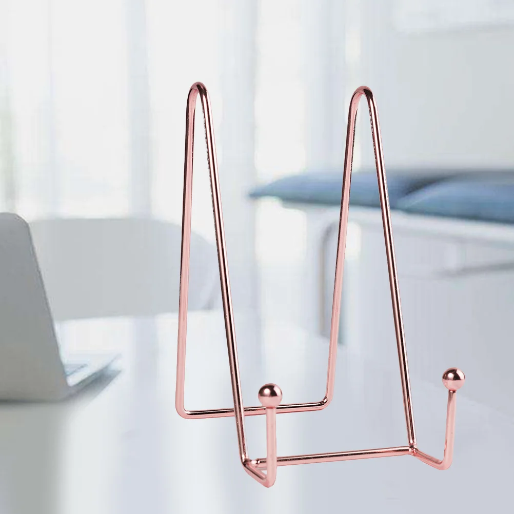

Tablet Mount Desk Picture Frame Holder Desk Calendar Decorative Plates Photo Display Stand Wire Display Stand