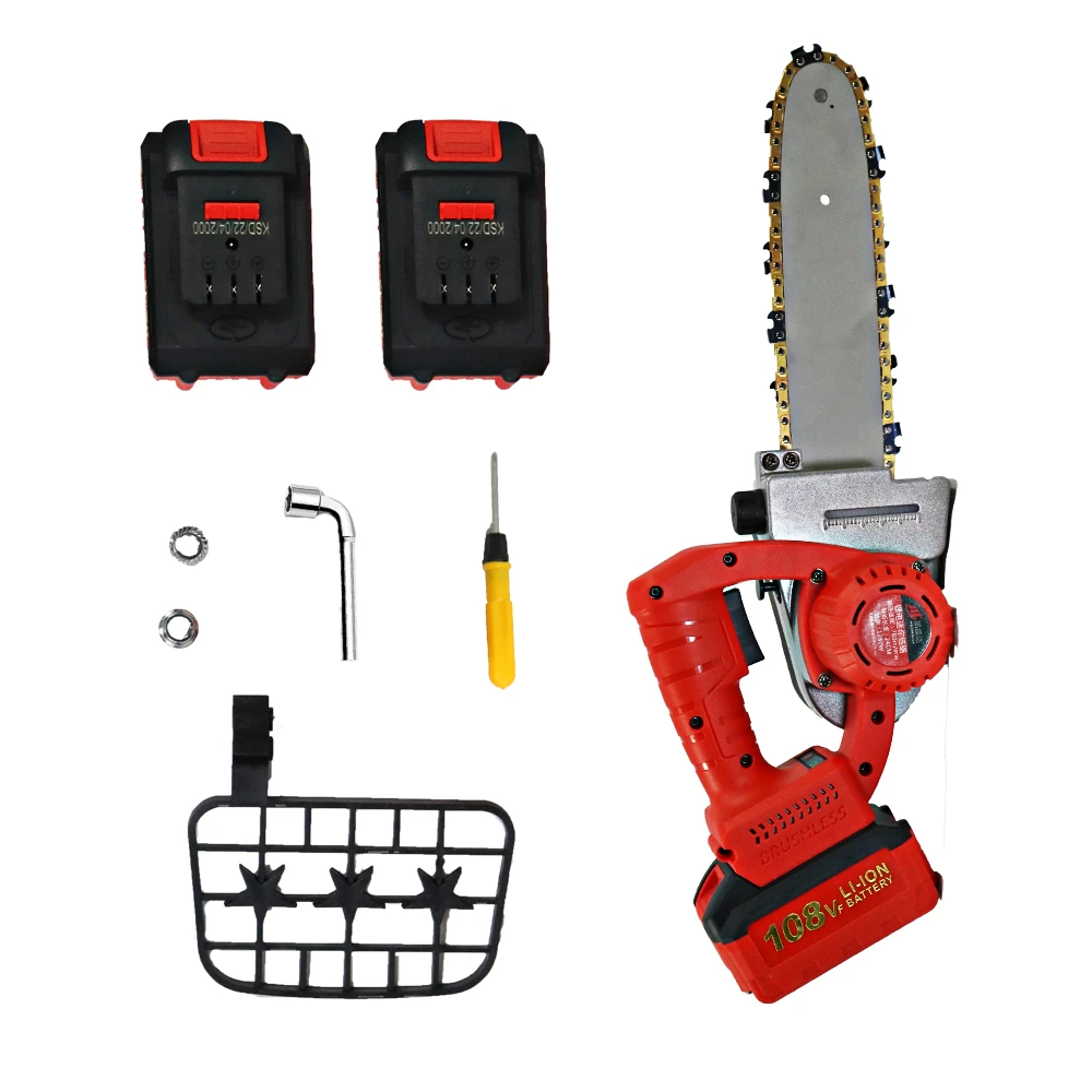 

High Stable Electric Rechargeable Cordless Compact ChainSaw For Wood Cutter