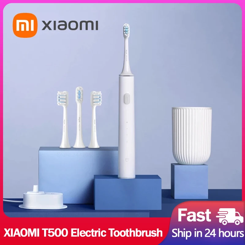 

XIAOMI MIJIA T500 Electric Toothbrush Smart Sonic Brush Ultrasonic Whitening Teeth Tooth Brush Oral Hygiene For Toothbrushes