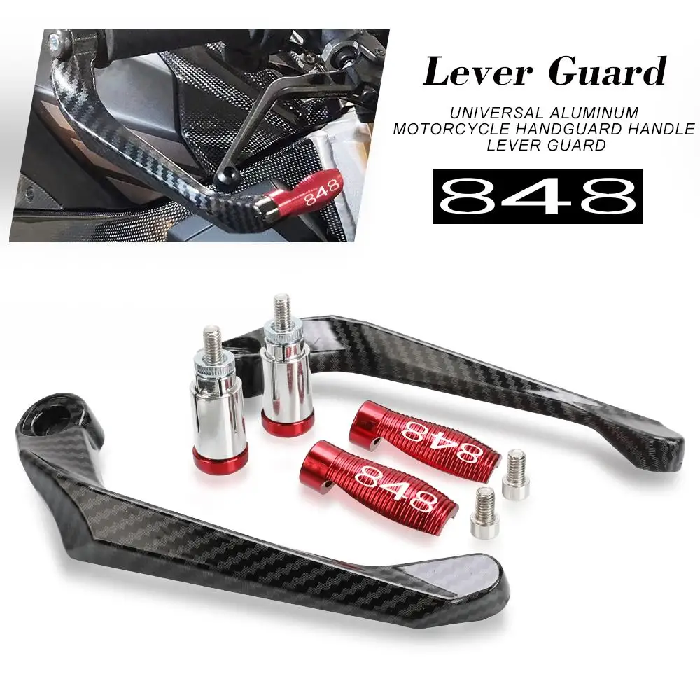 

Motorcycle Accessories Handlebar Grips Guard Brake Clutch Levers Guard Protector For DUCATI 848EVO 848 EVO 2007-2013 2008 2009
