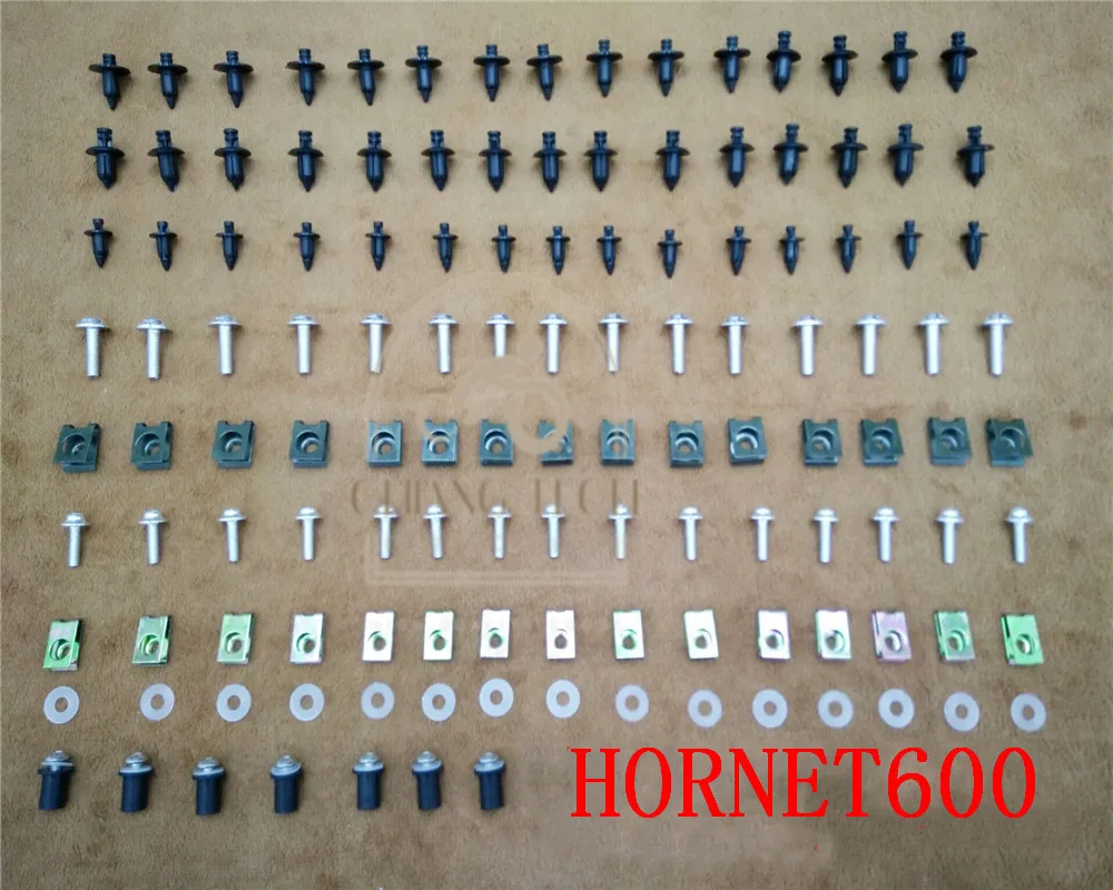 

Fairing Bodywork Kit Bolts Screws For Fit For HONDA HORNET600 98-99