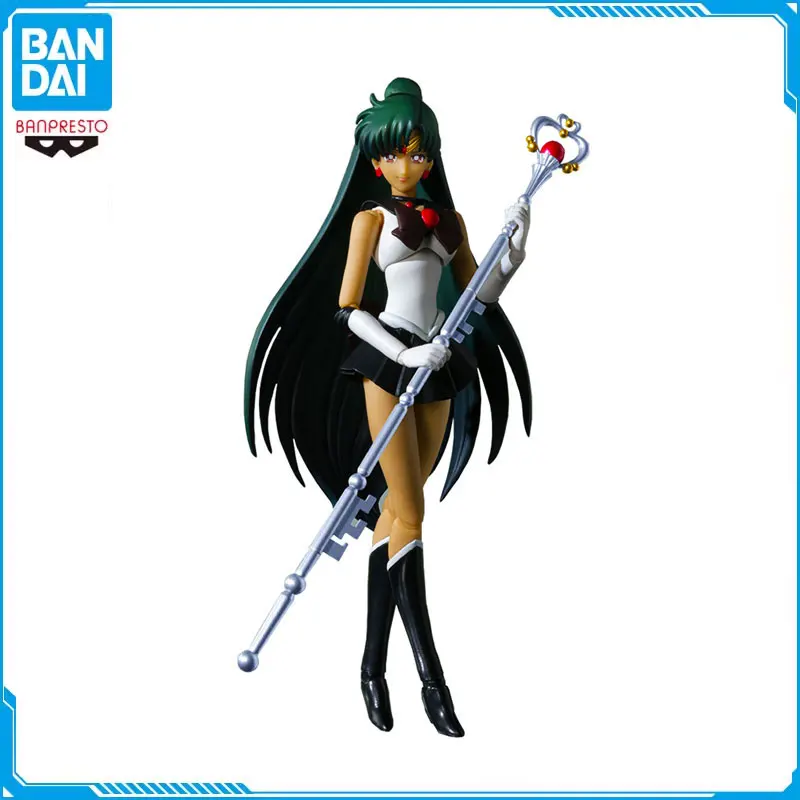

S.H.Figuarts Sailor Moon Sailor Pluto -Animation Color Edition- Action Anime Figure Model Kit Complete Genuine Original SHF