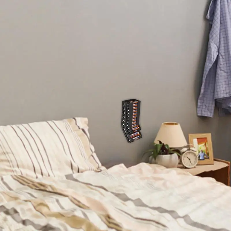 Органайзер для хранения батарей AA и AAA настенный держатель 10AAA 10AA