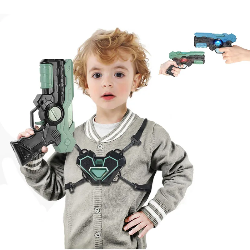 

Этикетка для подарочных игр, инфракрасные Пистолеты для лазерных игр, набор бирок для оружия, наружные детские игрушечные пистолеты, пистолеты, игрушки для мальчиков, электрические битвы в помещении