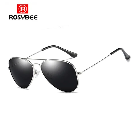 Солнцезащитные очки Aviator Ray-Ban золотая оправа