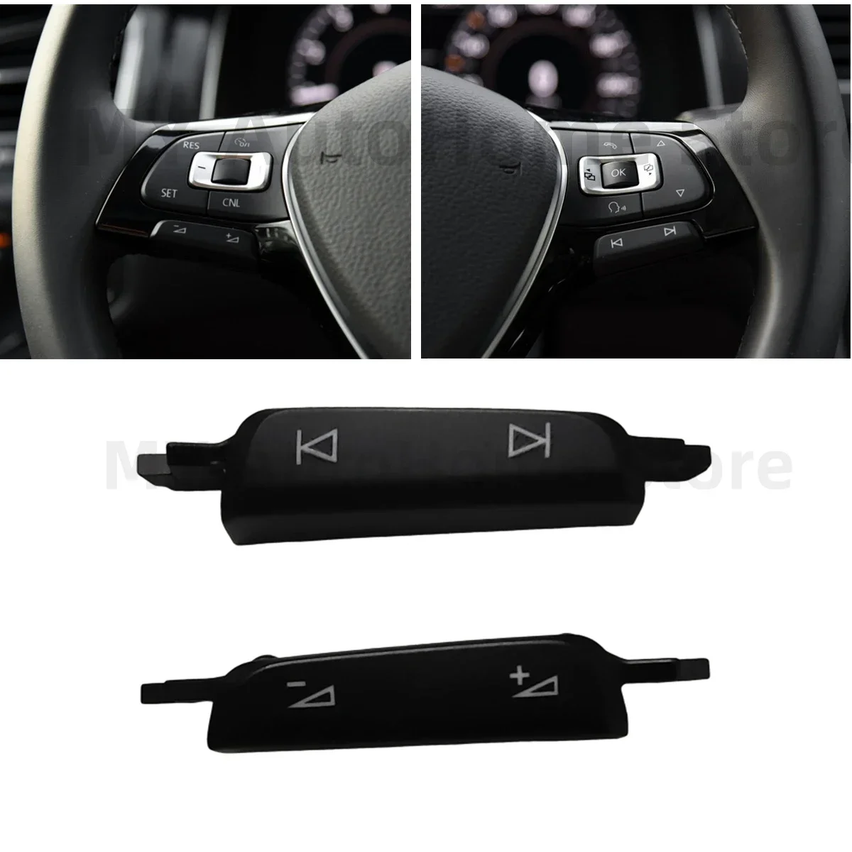 1 шт. кнопка переключения громкости рулевого колеса отделка крышки 5G0959442K 5G0959442AD