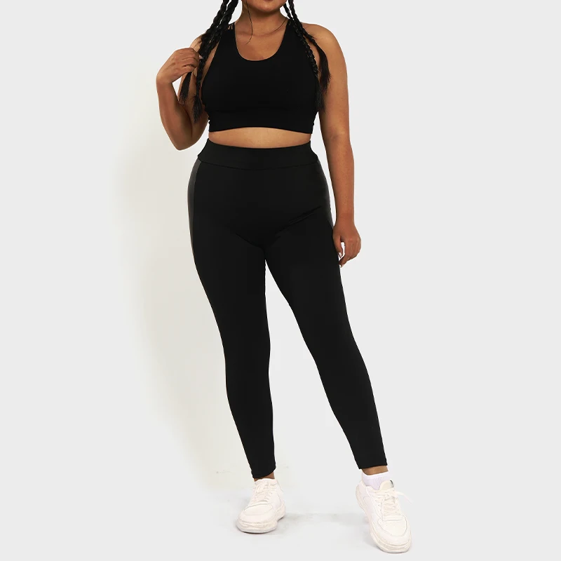 LUOYIYANG Plus Size Women's Leggings Patchwork Sports Yoga Pants Gym Fitness Workout Push Up Women Clothing 2023 L-4XL